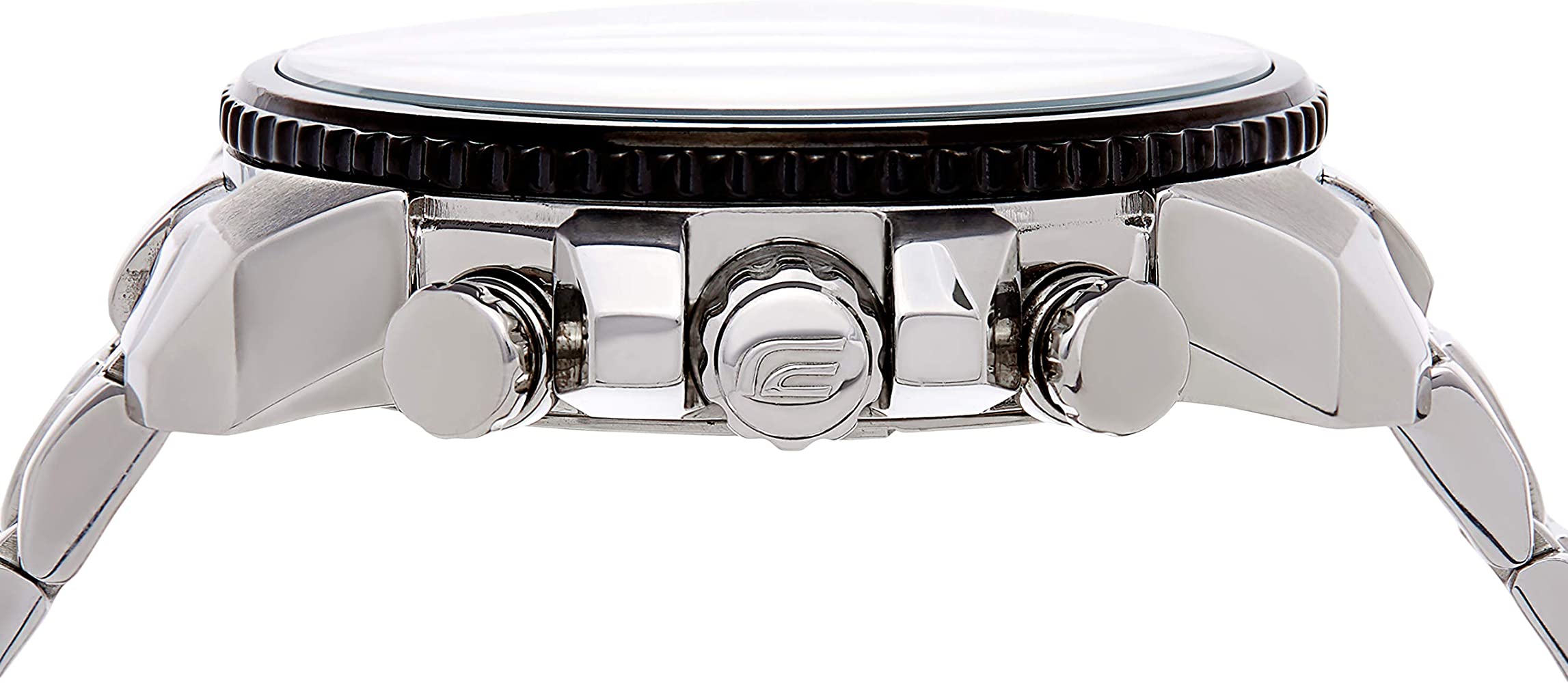 Reloj para Hombre Casio Edifice Deportivo Ef-558d-1a Cronógrafo acero inoxidable resistente al agua