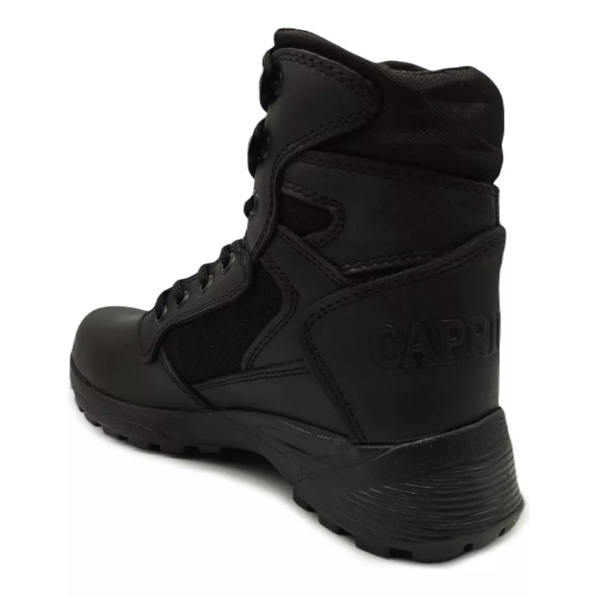 Bota Tactica de Mujer tipo Swat de Piel para Policia, Seguridad, Rescate o Vigilancia 2002