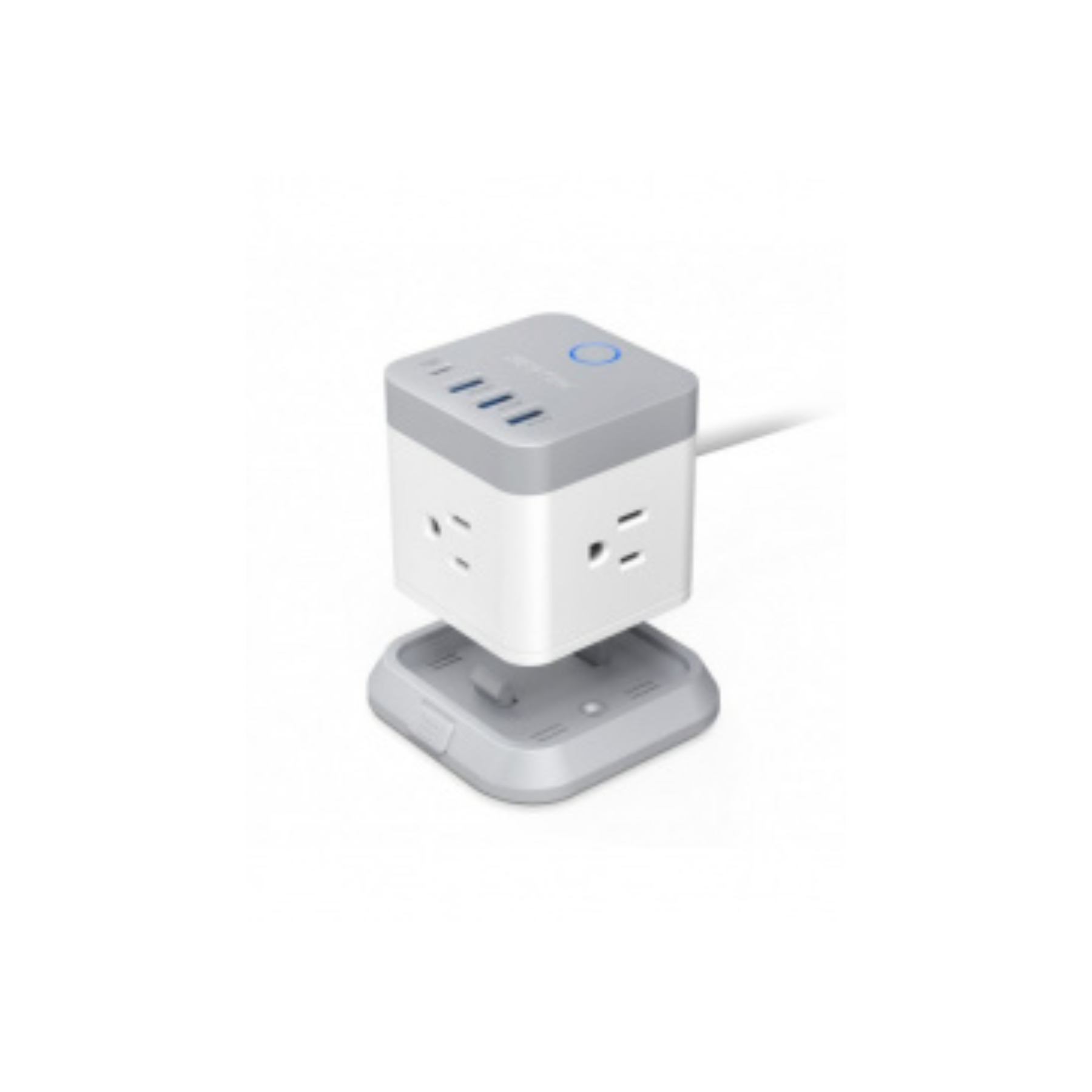 Supresor de picos bestek  con wi-fi y alimentación usb, mrj3013