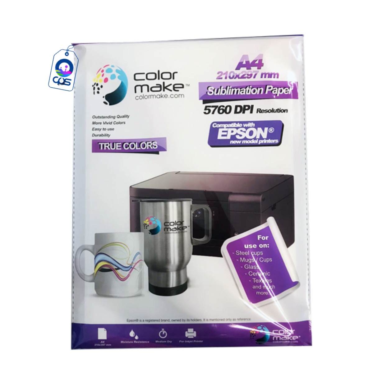 Impresora Epson L1250 con KIT para sublimación.