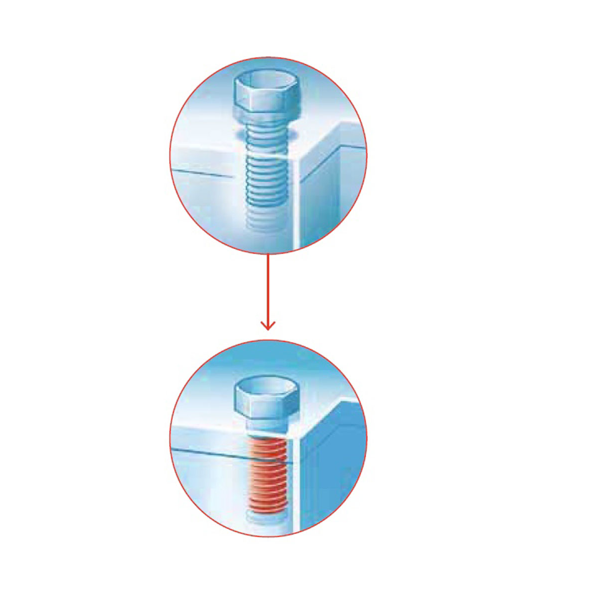 Fijador de Roscas Resistencia Media 242 10ML, LOC-490180 LOCTITE