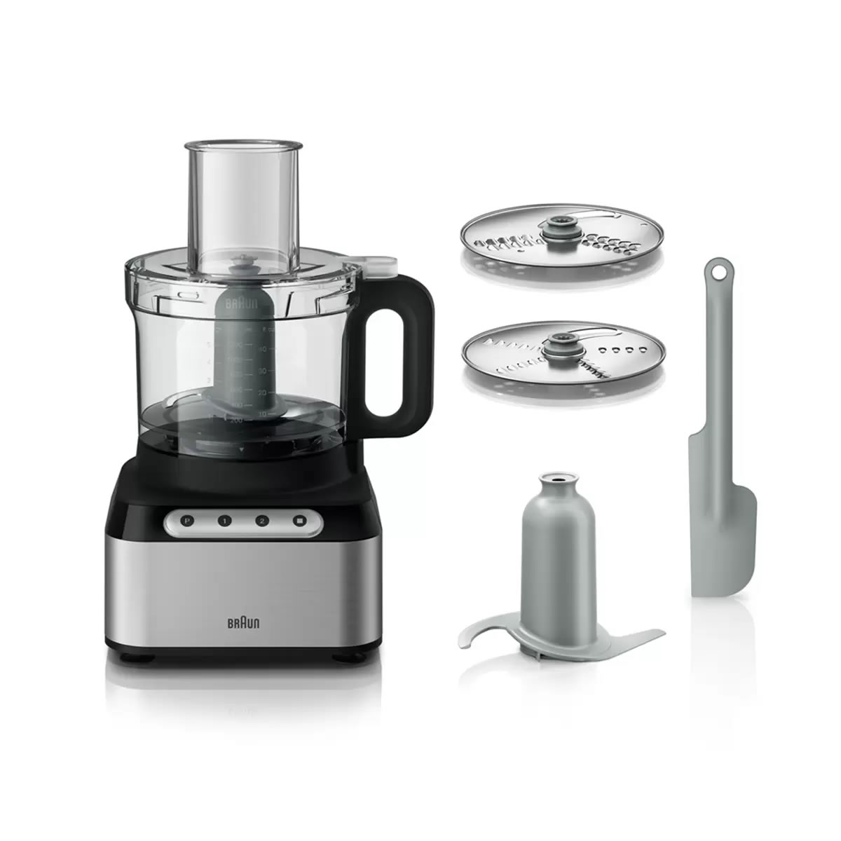 Procesador De Alimentos Braun FP3211SI 550 W 120 V 8 Tazas