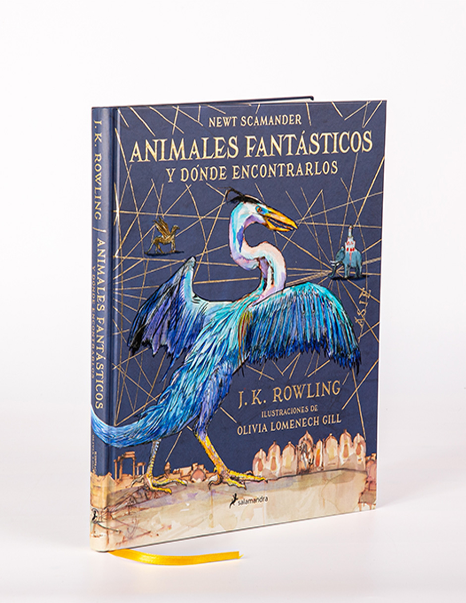 Libro Animales fantásticos y dónde encontrarlos Autor  J.K. Rowling