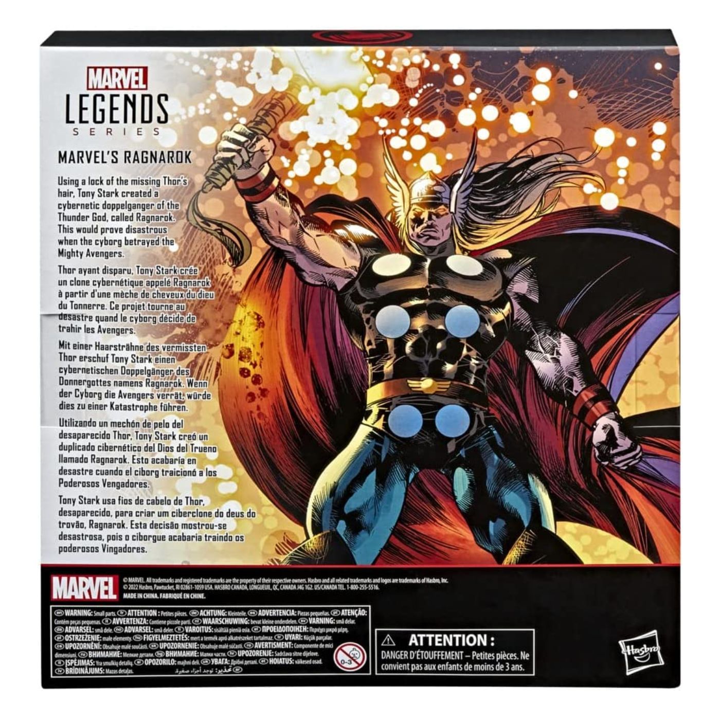 Figura Thor Ragnarok Marvel Legends Series Hasbro