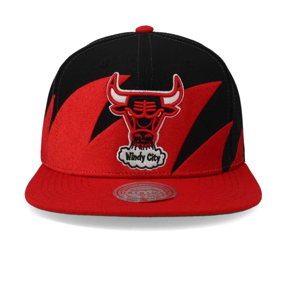 Gorra Mitchell & Ness Snapback Chicago Bulls Windy City Rojo MM20191