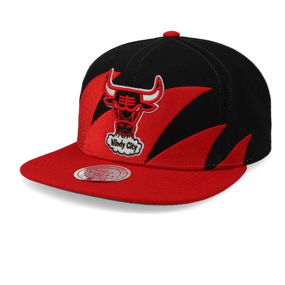 Gorra Mitchell & Ness Snapback Chicago Bulls Windy City Rojo MM20191