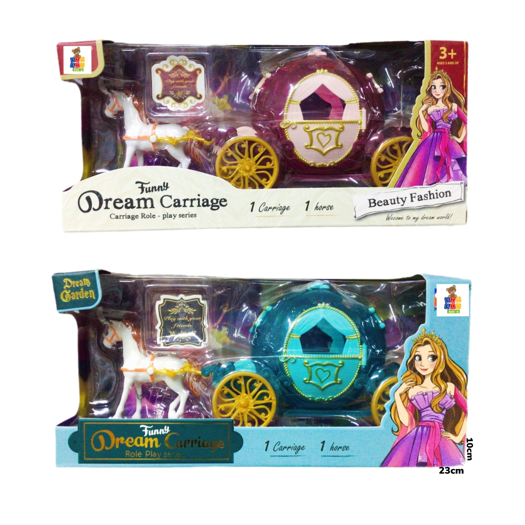 Carruaje Princesas De Juguete Dream Garden 