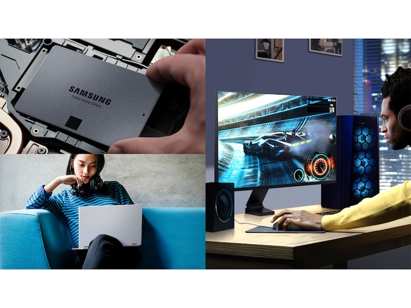 SSD Samsung 870 QVO, 1TB, SATA III, 2.5", 7mm