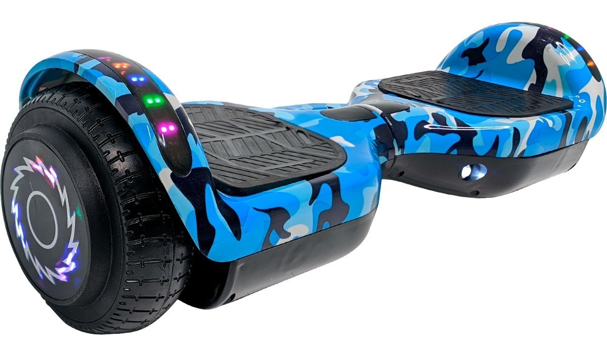 Hoverboard Todoterreno Skate Eléctrico de 8.5 con Bluetooth Parlantes y  Luces LED - Diseño 10, oferta LOi.