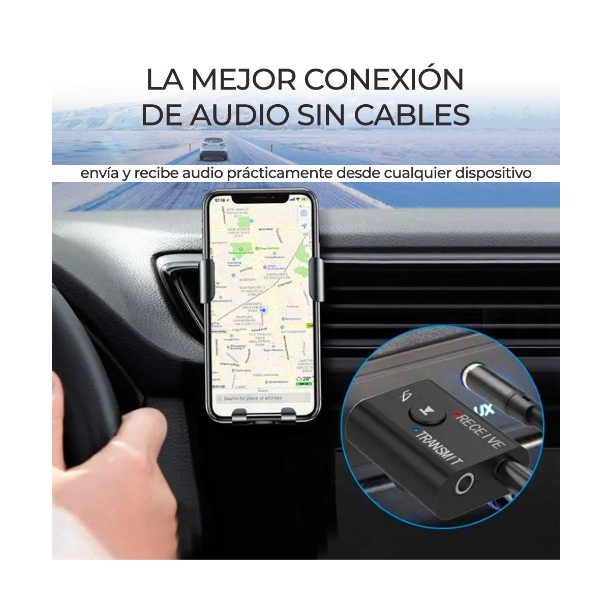 Adaptador Bluetooth USB 5.0 para PC Bt05