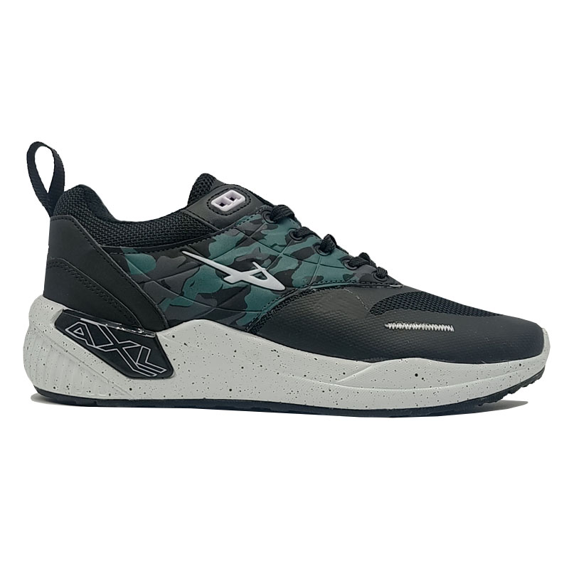 Tenis Pontiac 450  Negro Verde Camuflaje Deportivos Hombre Correr Ejercicio Gym Running