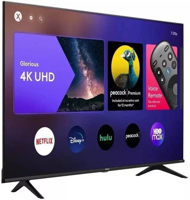 Pantalla Hisense 43 Pulgadas,4k Ultra HD,LED,Smart / Modelo 43A6GX3 Reacondicionado