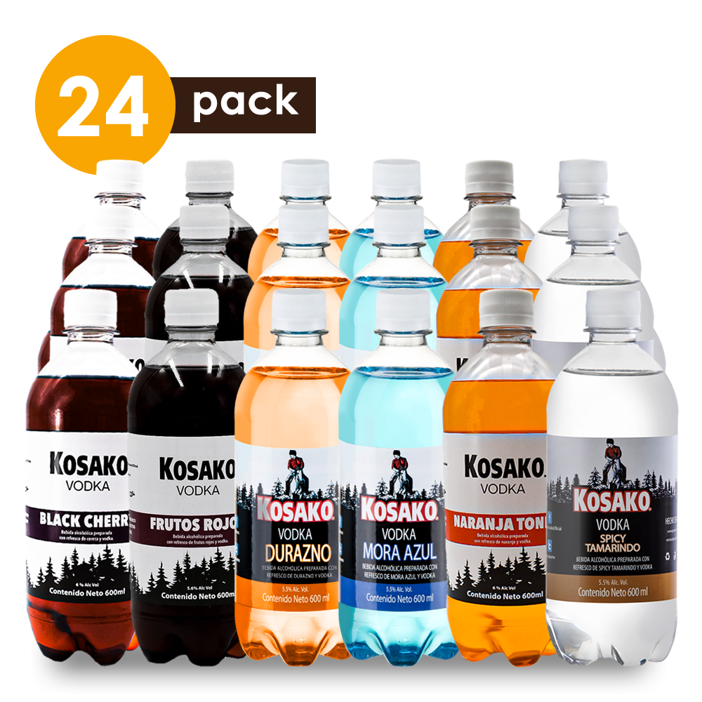 Vodka Kosako Mix 600 ml 24 Pack