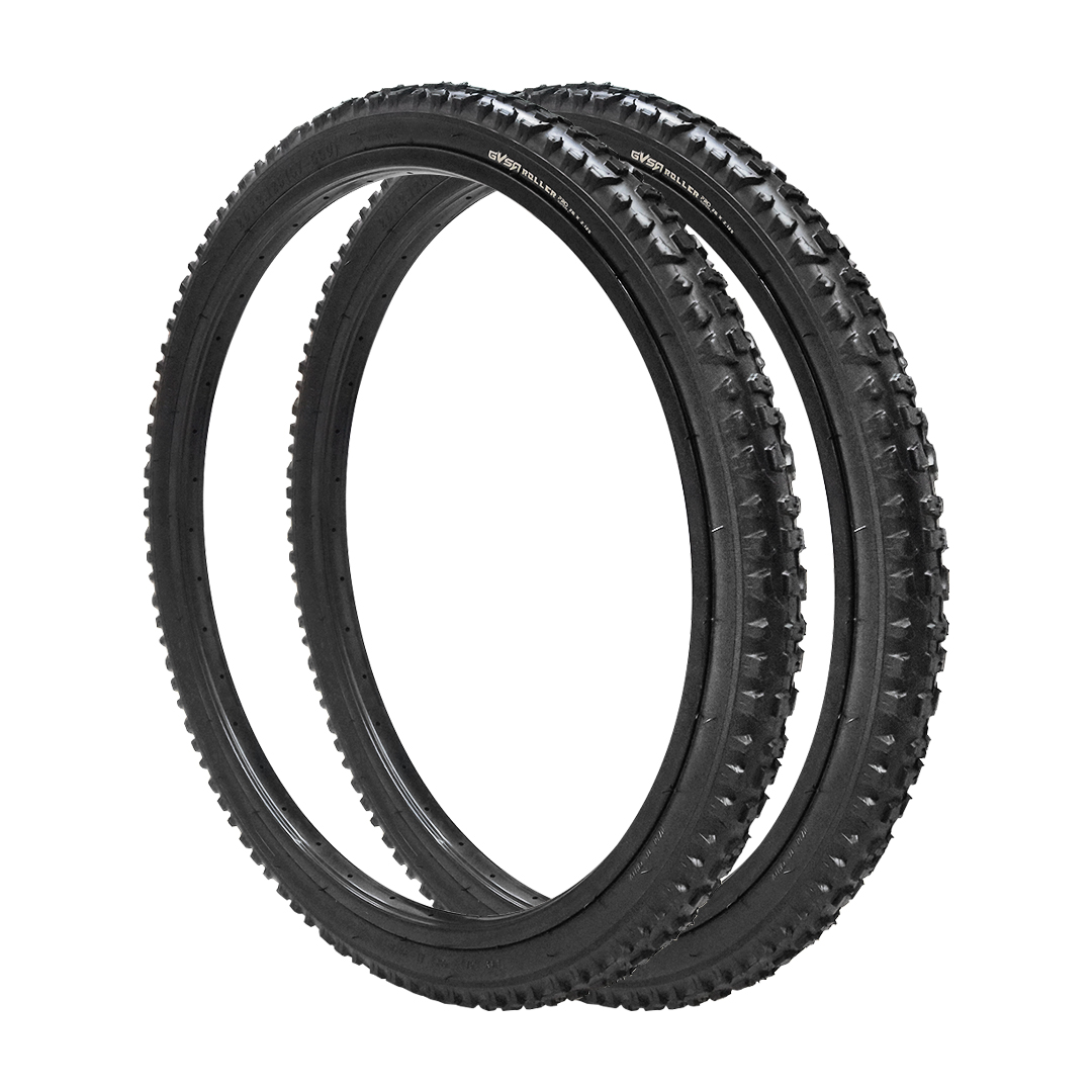 Par De Llantas Mtb Para Bicicleta Roller Montaña R24x2.125