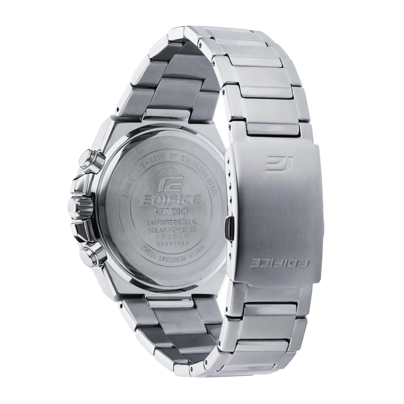 Reloj para Hombre Casio Edifice Efs-s600d-1a2 Solar Acero inoxidable cristal de Zafiro
