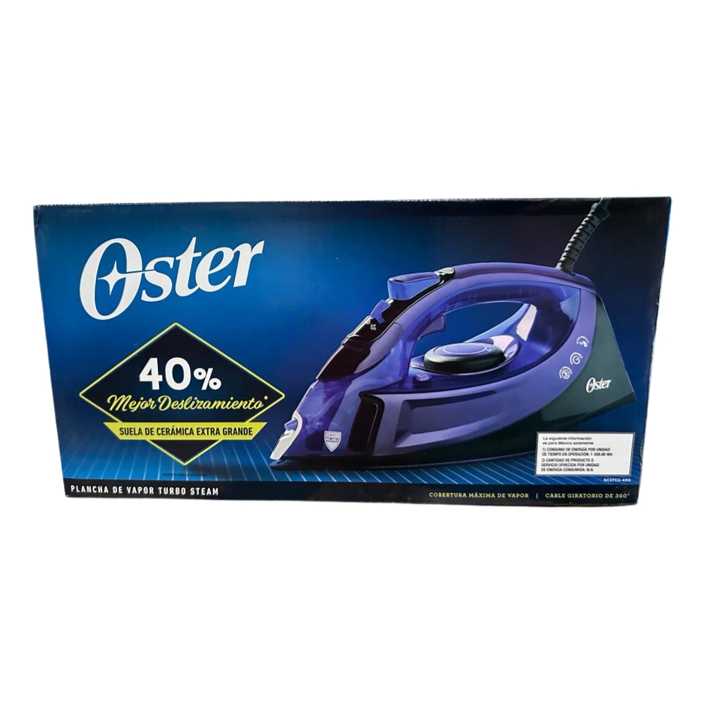 Plancha De Vapor Oster GCSTCS-400-013 Suela De Cerámica - Morado
