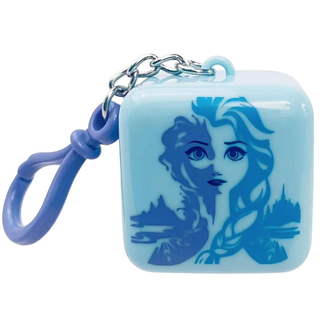 Bálsamo Labial Sabor Menta Frozen 2 Lip Smacker Llavero de Cubo