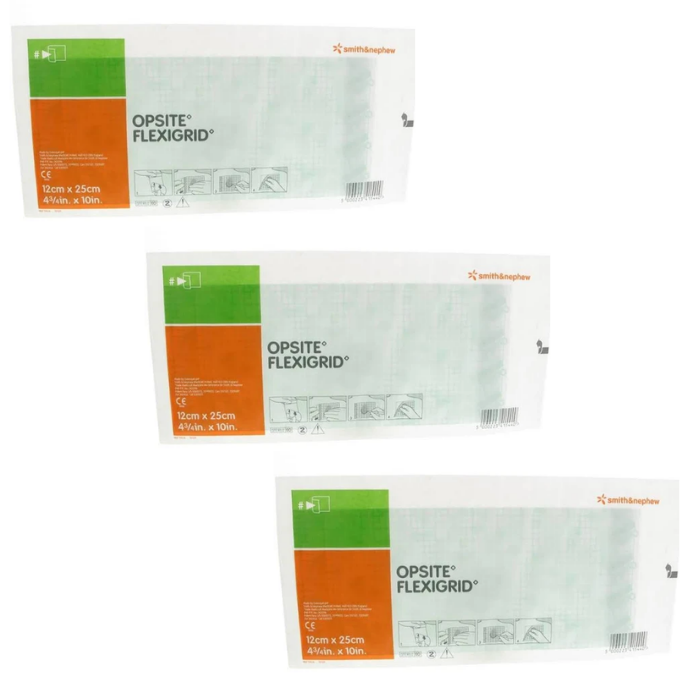 Opsite Flexigrid 12 X 25 cm / Smith&Nephew - Médica Depot