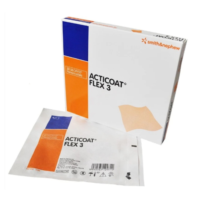 Apósito Acticoat Flex 3 10x20cm Smith&Nephew - Médica Depot