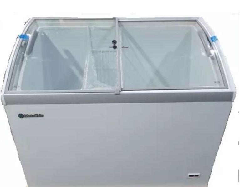  Congelador Horizontal De Puertas Corredizas Cristal Curvo Metalfrio CHC200HC17