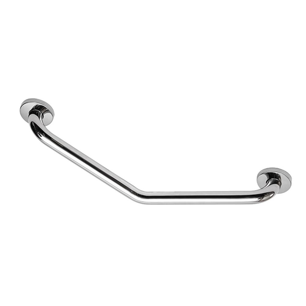 BARRA APOYO CURVA 52CM ACERO INOXIDABLE PARA BAÑOS Y ADULTOS MAYORES