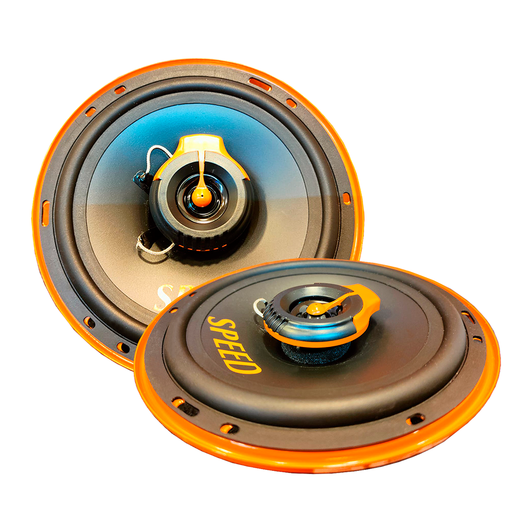 Paq. De Bocinas Speed Sin Rejilla  De 6.5 Pulg  500w (4pzs)