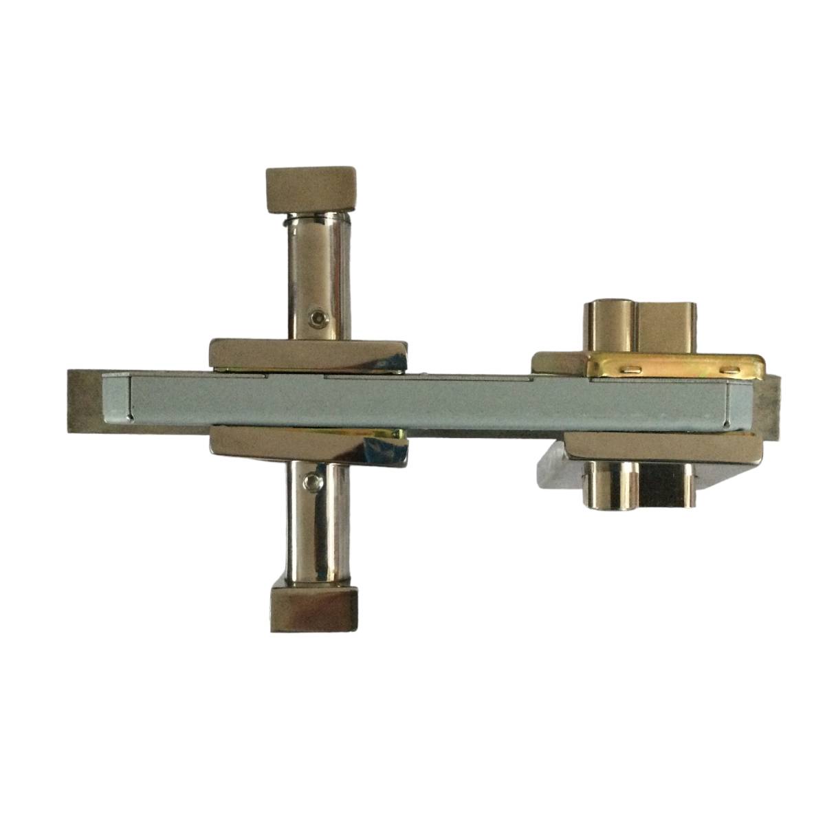 Cerradura Residencial Cuadrada Con Manija Acero Inox Soprano