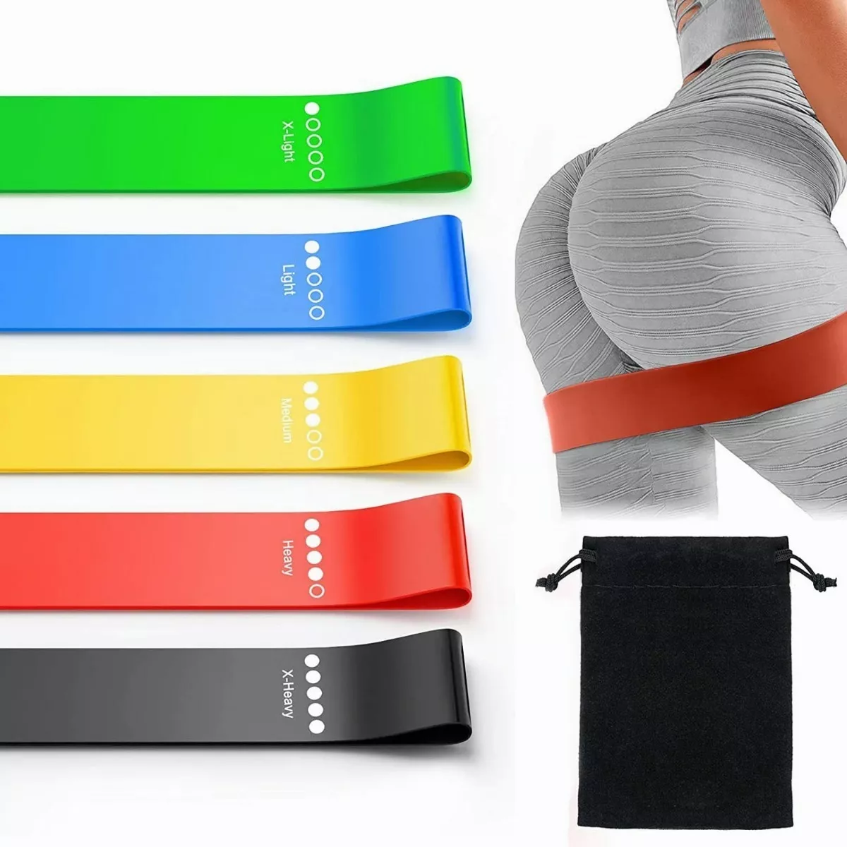 Kit Ligas De Resistencia Banda De Resistencia Ejercicio Yoga 5 Niveles