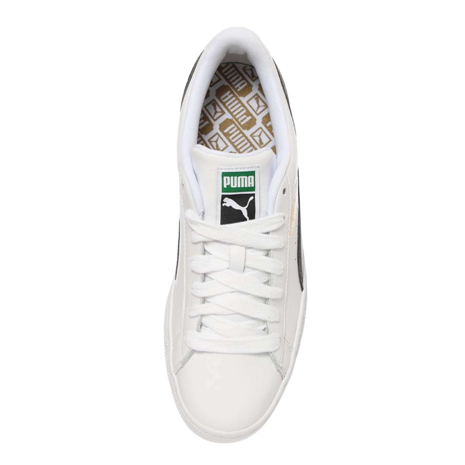 Tenis Puma Basket Classic Lfs Blanco negro Para Hombre