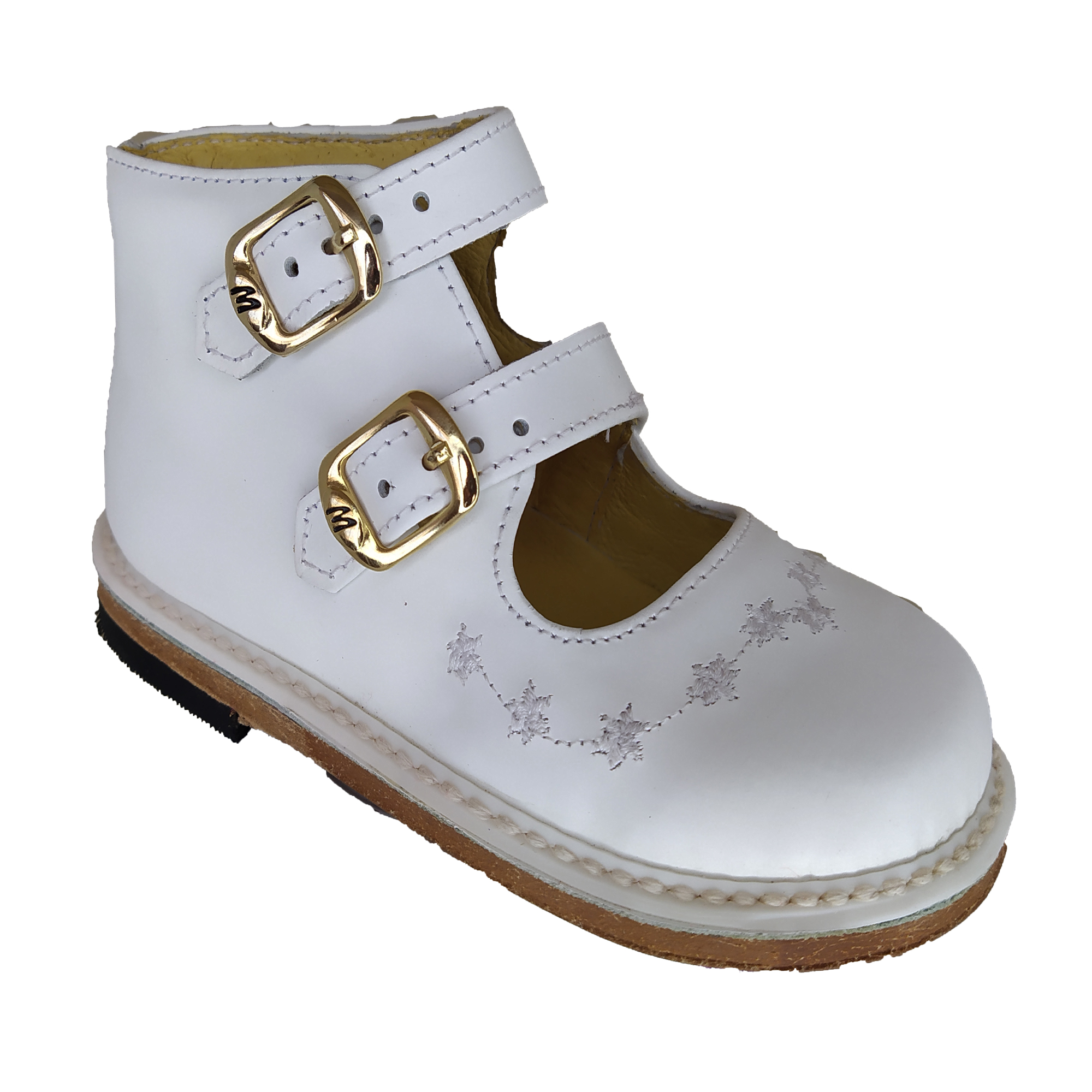 ZAPATOS PARA NIÑA PRIMEROS PASOS 100% PIEL  MOD.I400