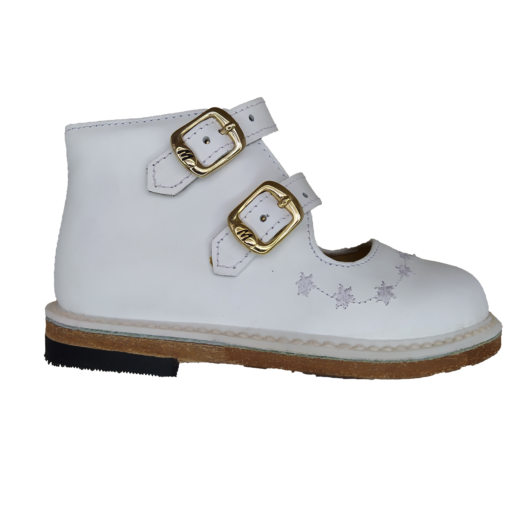 ZAPATOS PARA NIÑA PRIMEROS PASOS 100% PIEL  MOD.I400