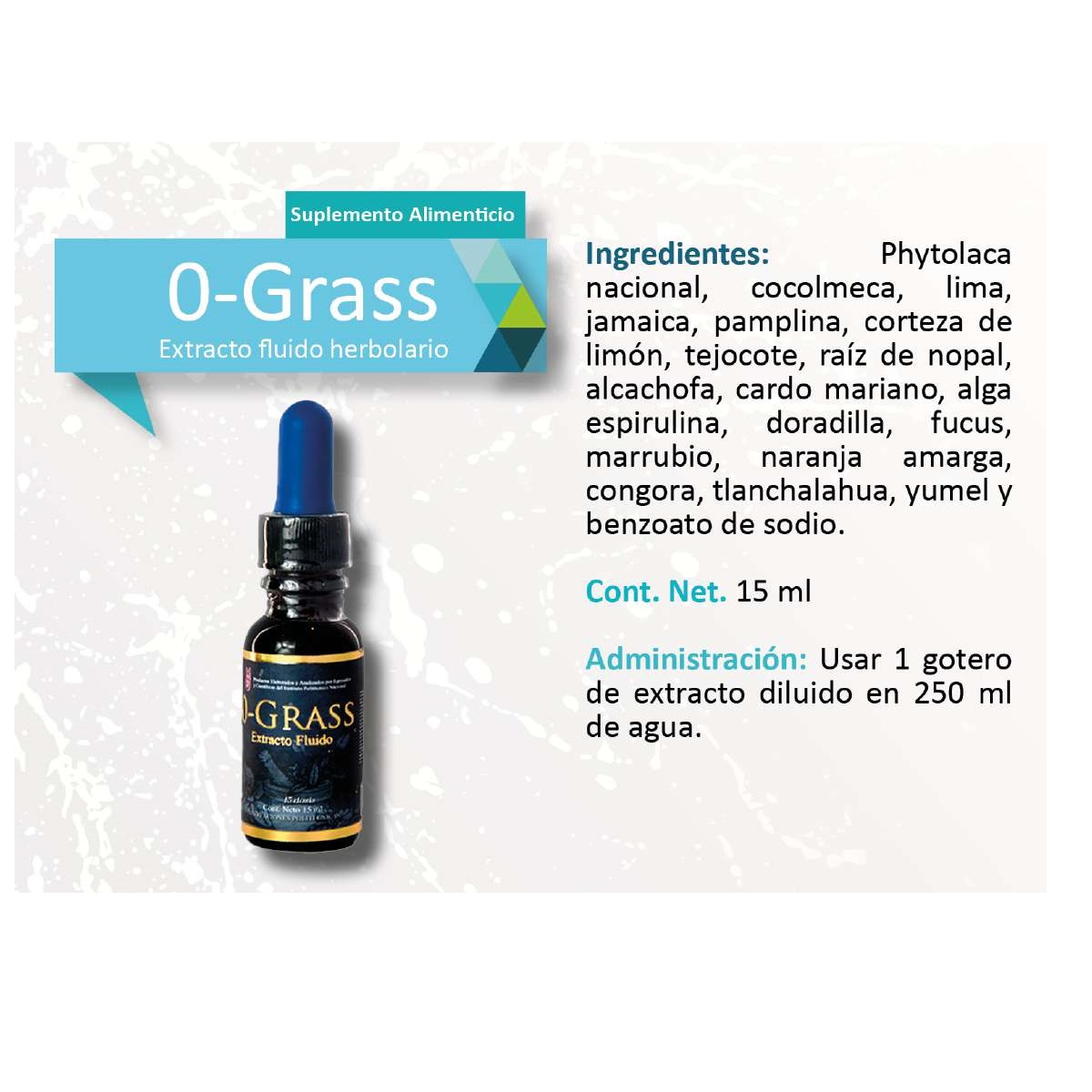 0-GRASS Extracto fluido herbolario