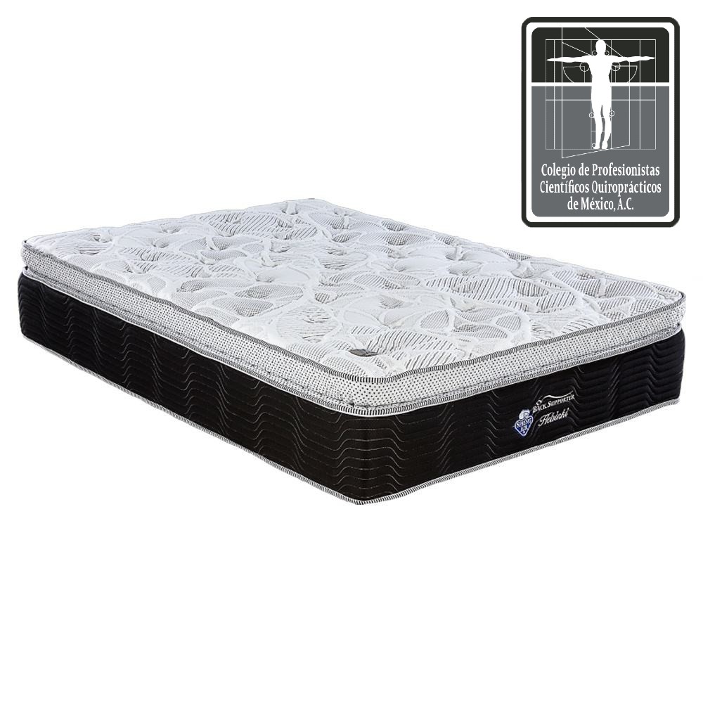 Juego De Box Y Colchon Helsinki Spring Air - Matrimonial.