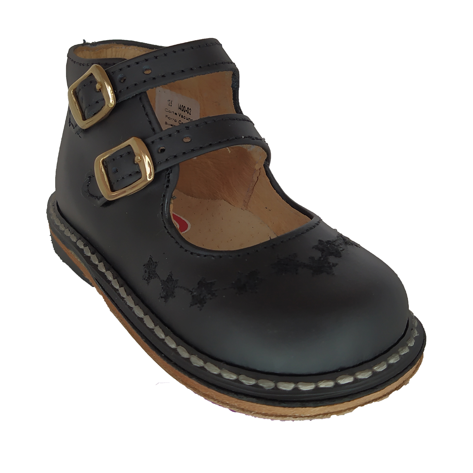 ZAPATO ORTOPEDICO PARA NIÑA 100% PIEL MOD.7136