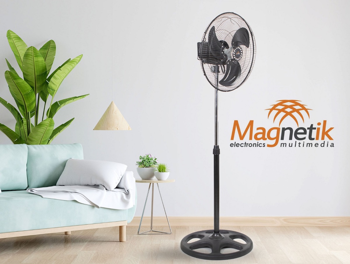 Ventilador Magnetik FS4531 3 en 1 18" 3 Vel Negro