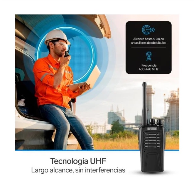 Radio Intercomunicador Digital Inalámbrico 5k Steren Rad-510