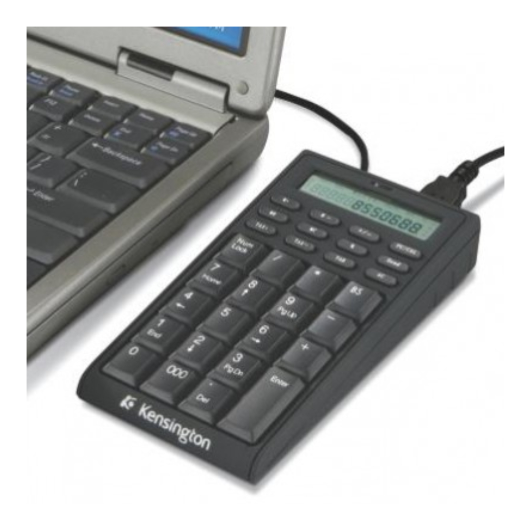 Teclado calculadora para portátil P8693 Kensington Negro