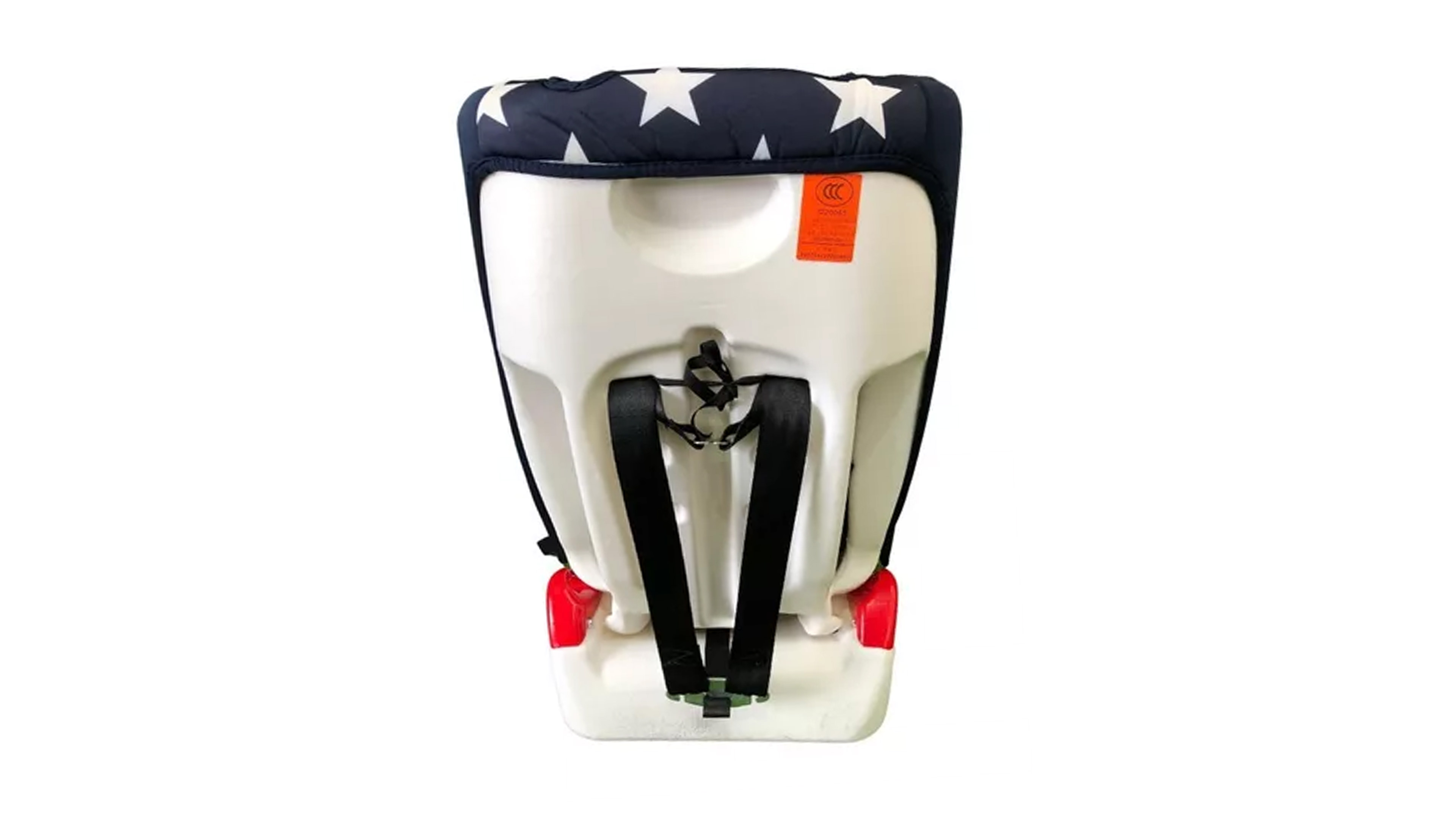 Autoasiento Para Carro Compraymas Porta Bebe Auto Silla Azul con Rojo