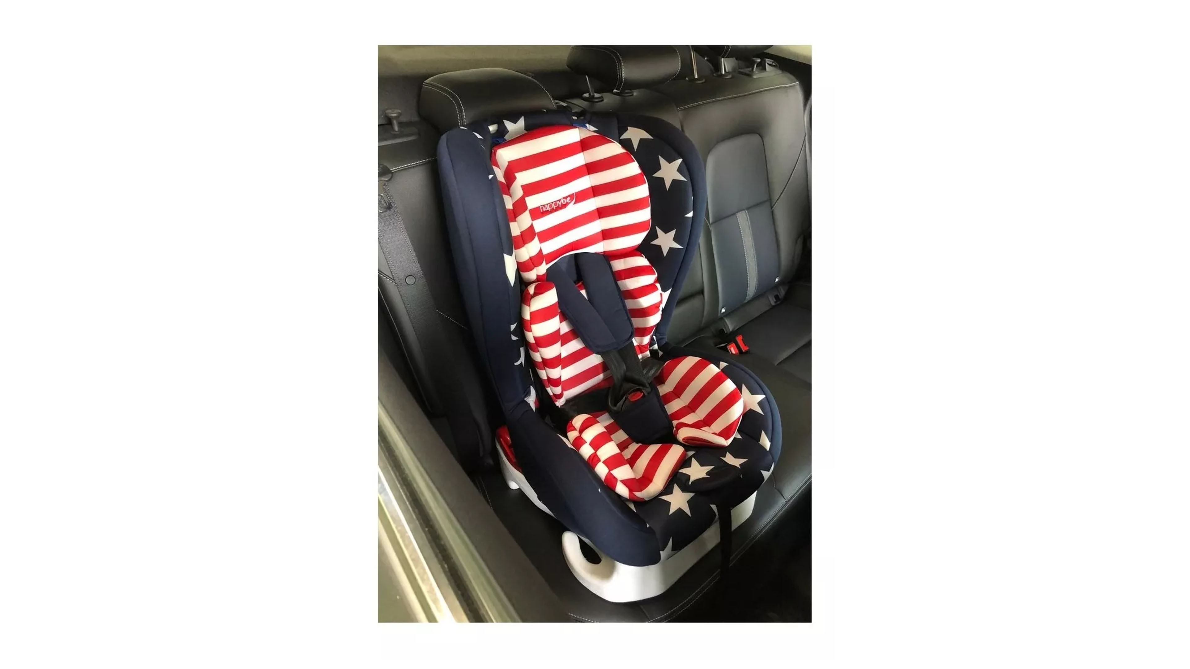 Autoasiento Para Carro Compraymas Porta Bebe Auto Silla Azul con Rojo