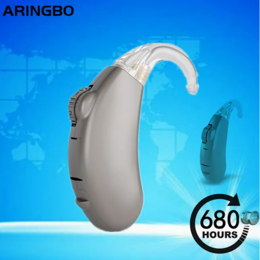 Auxiliar auditivo para pérdida ligera a moderada con oliva en tres diferentes tamaños para ajustar adecuadamente