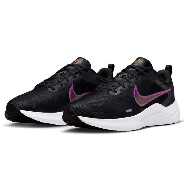 Tenis Nike Downshifter 12 Negro/Morado Running Hombre