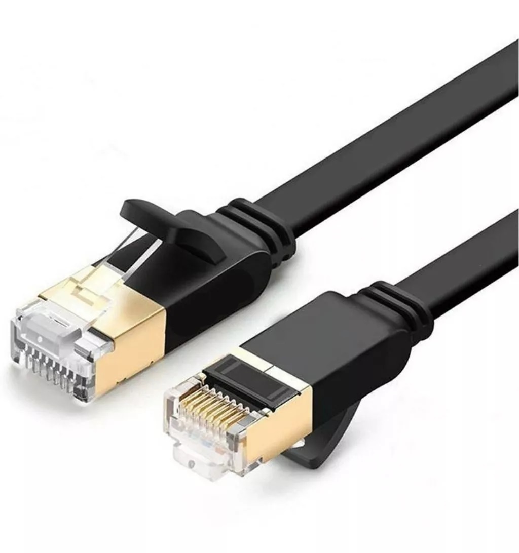 Cable Red Plano Cat 7 10 Metros Rj45 Utp Ethernet 600 Mhz