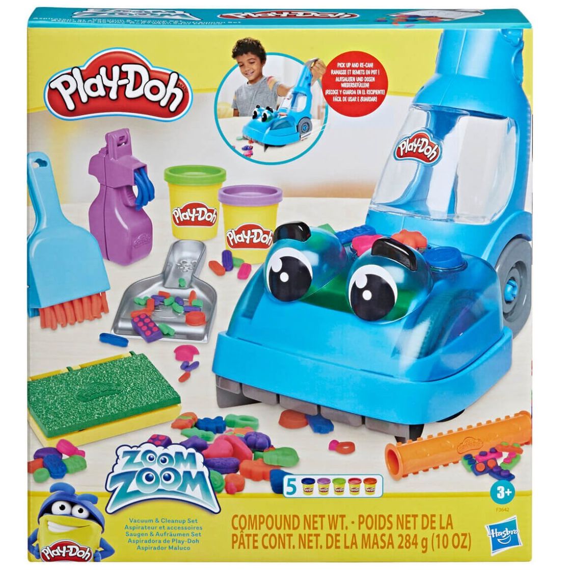 Juego Didáctico Hasbro F3642 Play Doh Aspiradora