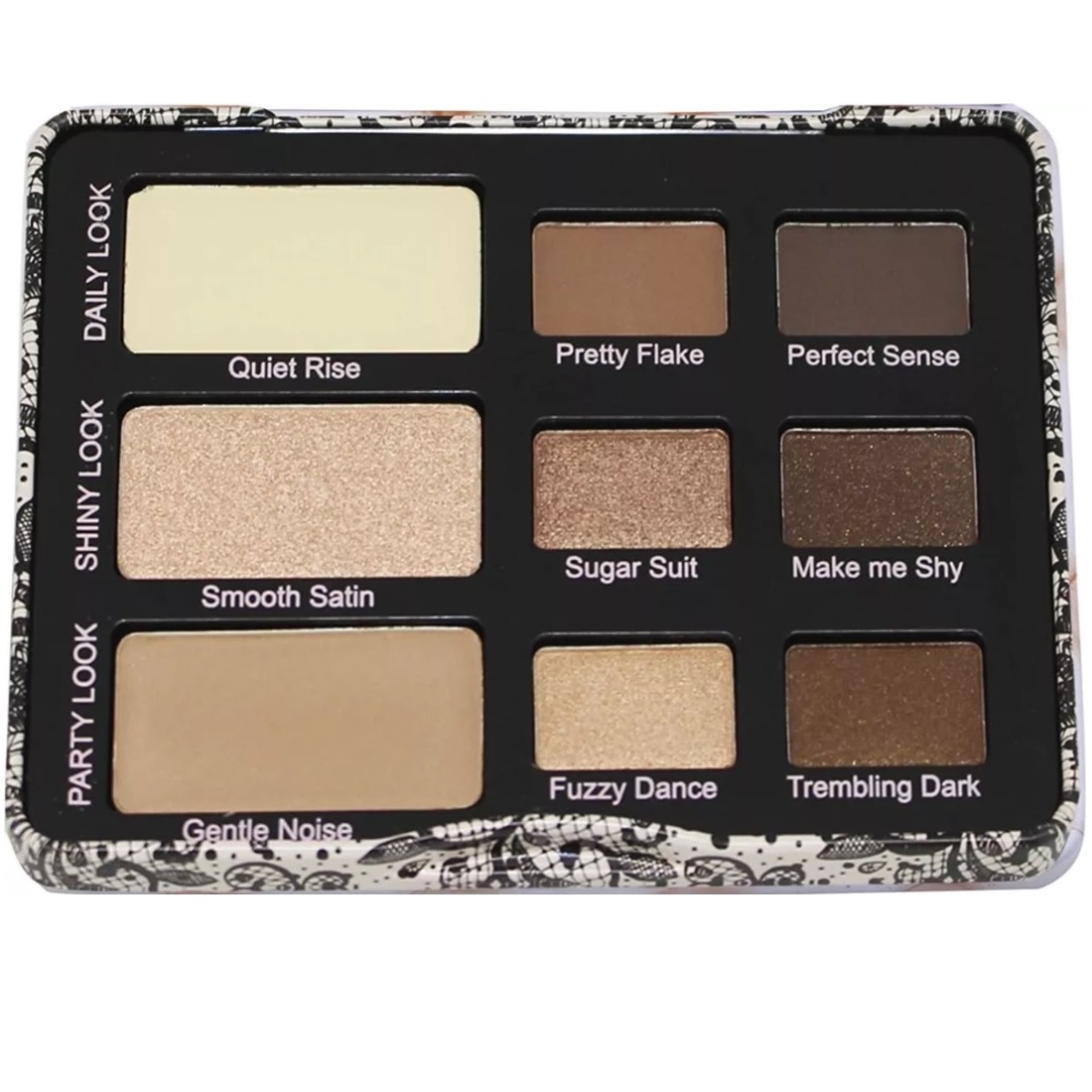 Paleta De Sombras Totally Nude Beauty Creations