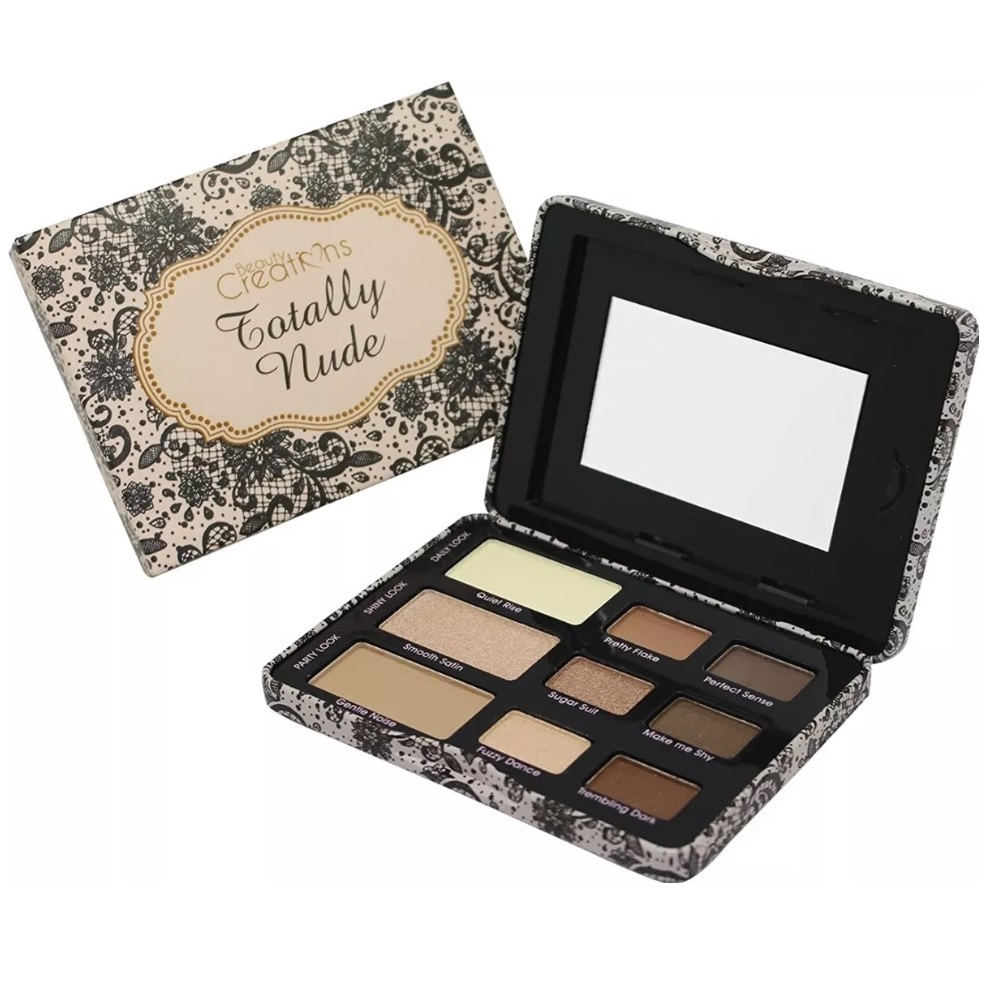 Paleta De Sombras Totally Nude Beauty Creations