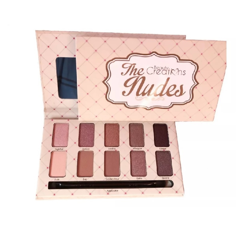 Paleta De 10 Sombras Beauty Creations The Nudes
