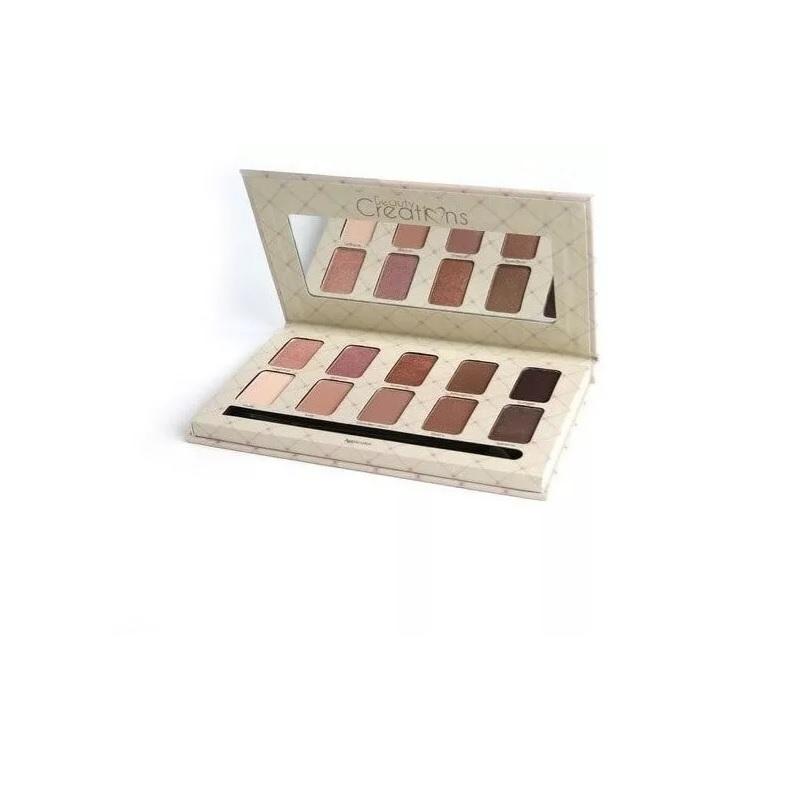 Paleta De 10 Sombras Beauty Creations The Nudes