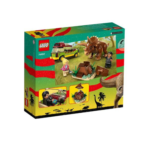 Lego Jurassic Park 76959 Análisis Del Triceratops