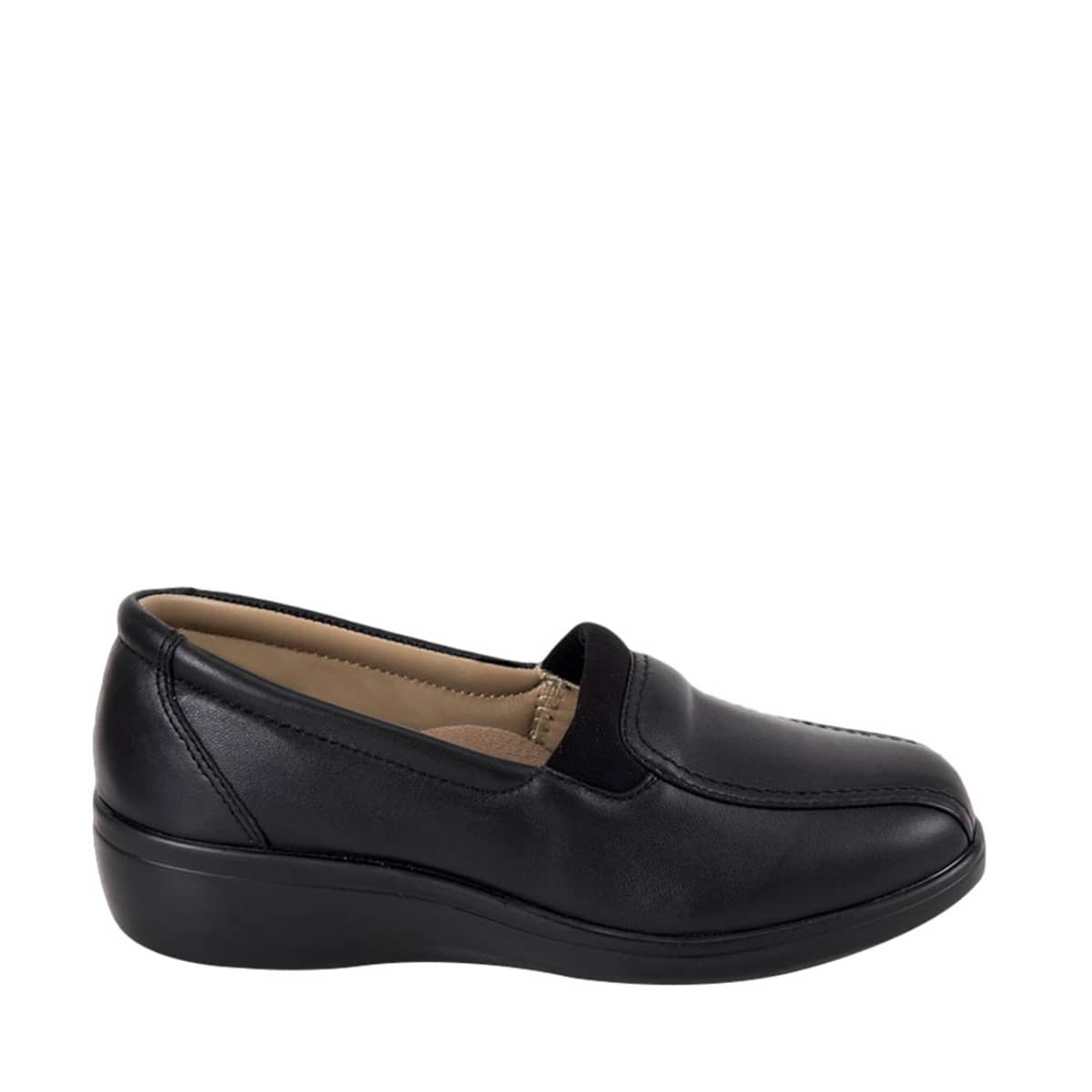 Choclos de piel Bio Shoes para mujer, de piel, color negro, mod. 824898