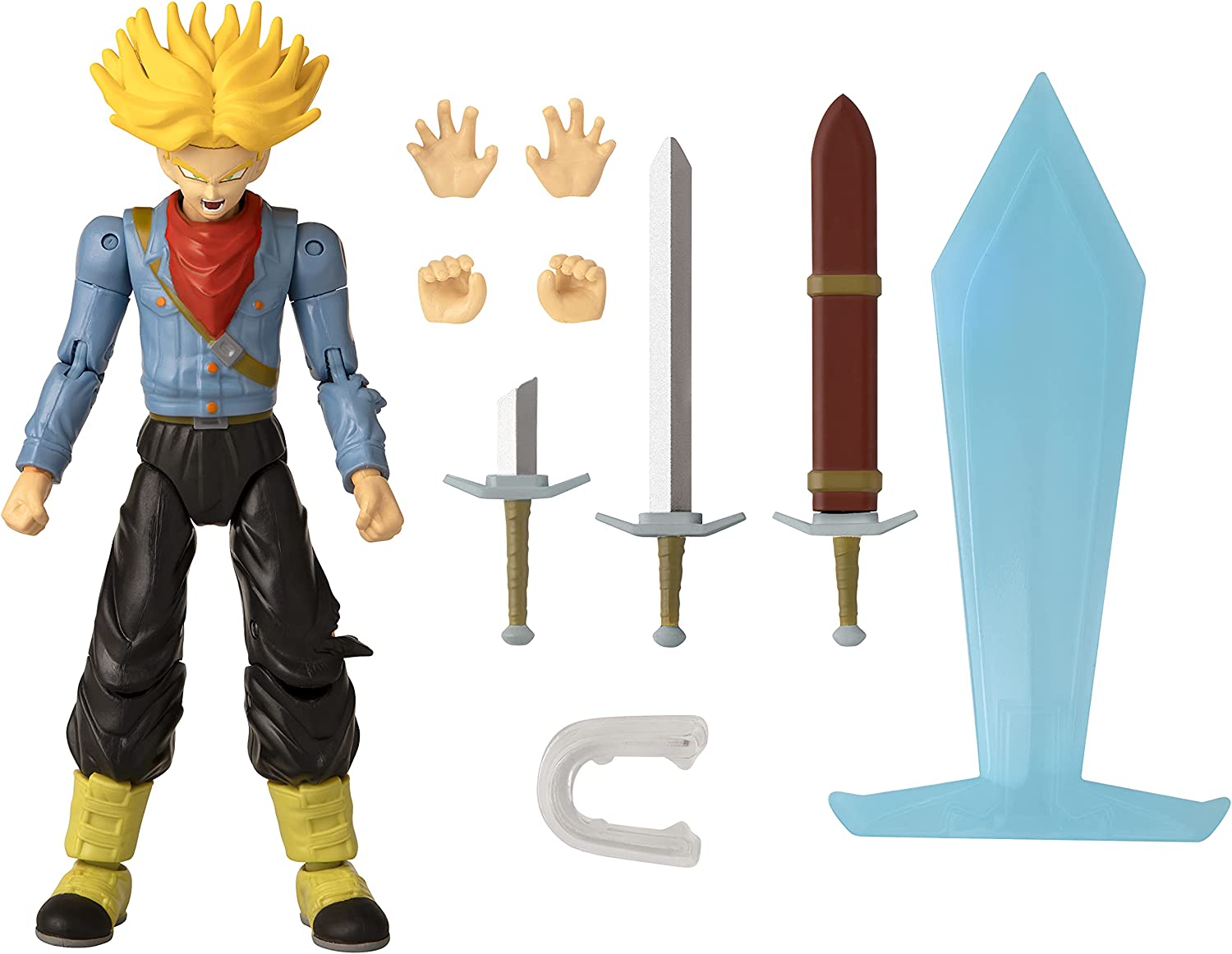 Future Trunks vs Fusion Zamasu Dragon Stars Super Battle Pack Figuras de 6.5" Originales de Bandai